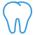 Tooth Icon Blue | Klamath Smiles Dental Clinic in Klamath Falls, Oregon